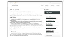 Desktop Screenshot of dumitrualexandru.com